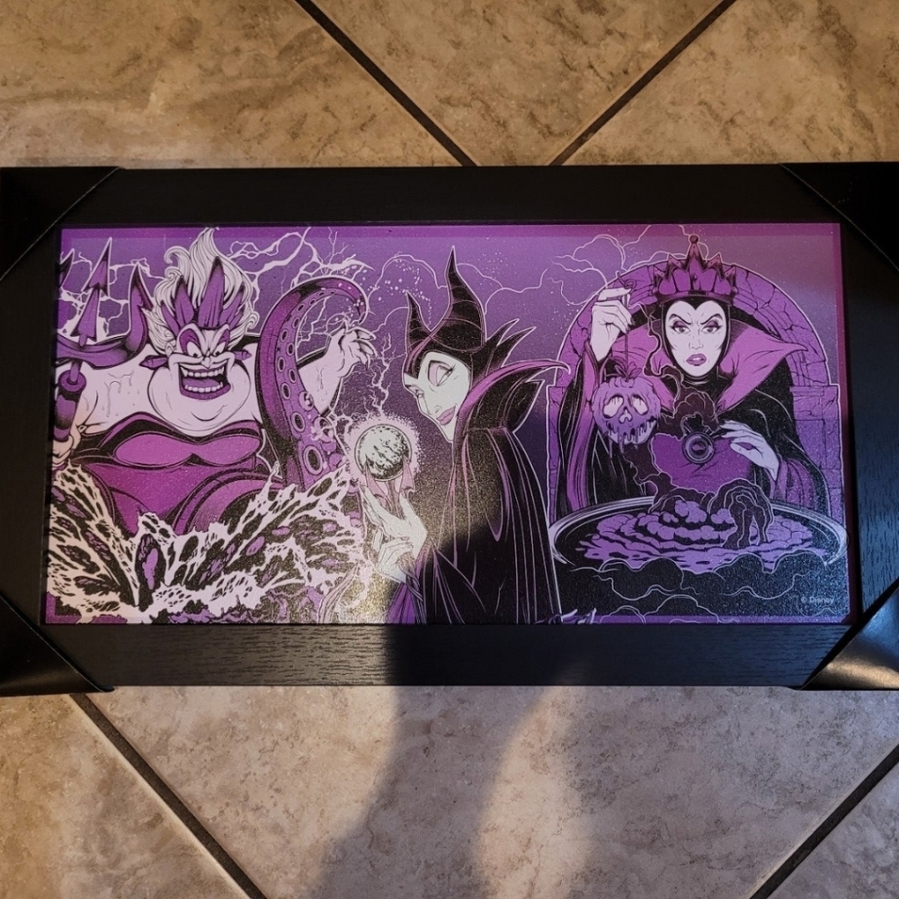 NWT Disney Villains Art